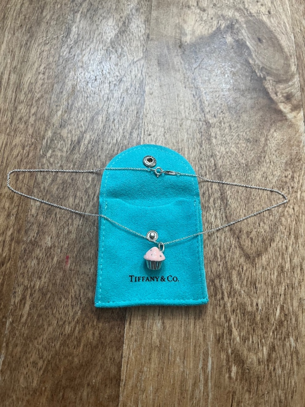 Tiffany & Co. Cupcake Necklace